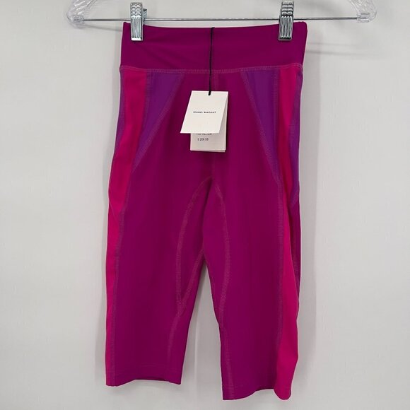 Isabel Marant Short Tiloneo Fuchsia Leggings NWT - Picture 2 of 8